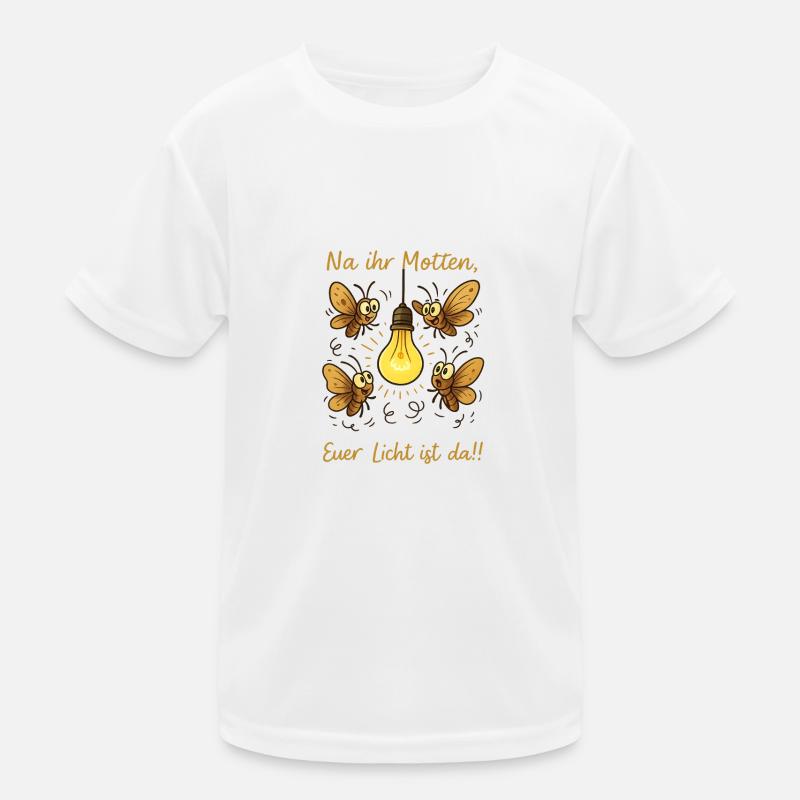 Motten Kinder Funktions-T-Shirt