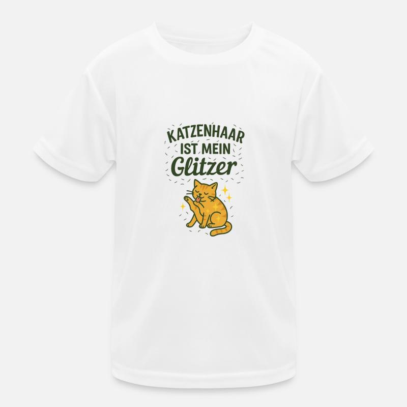 Les poils de chat sont mes paillettes T-shirt sport Enfant