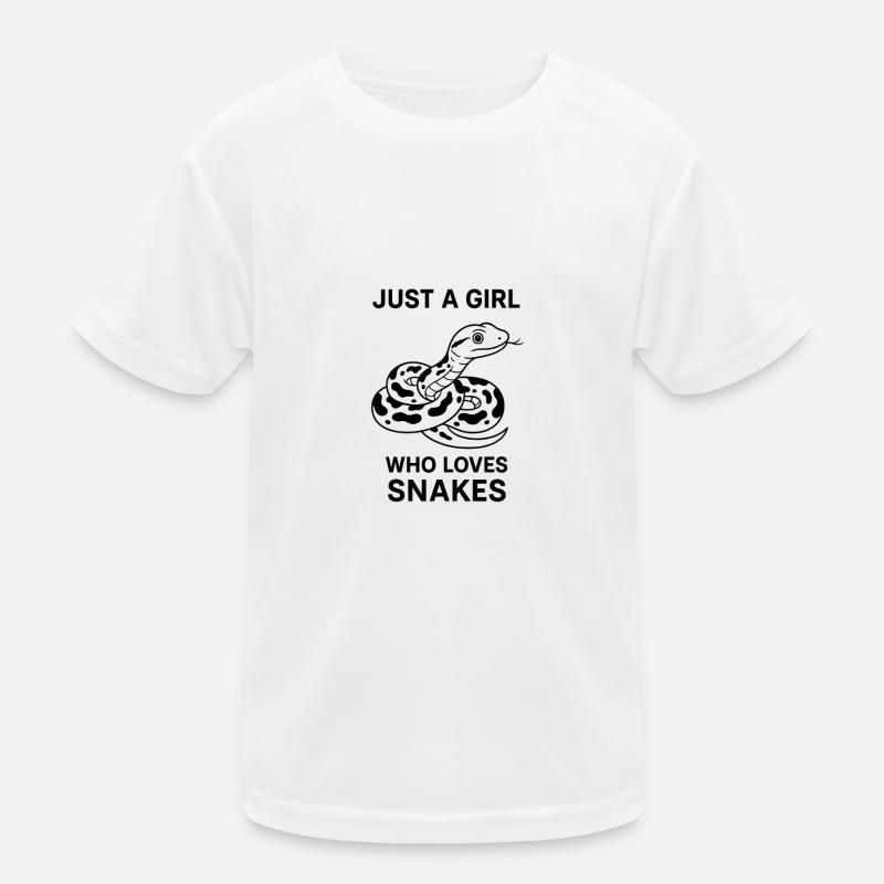 Fille Serpent Amour T-shirt sport Enfant