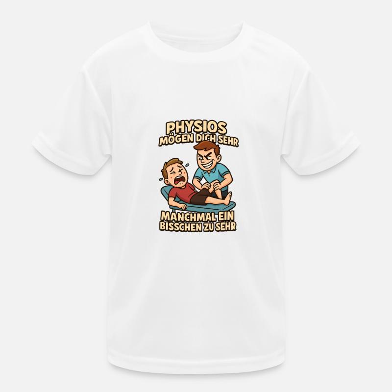 Les kinés vous aiment beaucoup Physio dit T-shirt sport Enfant