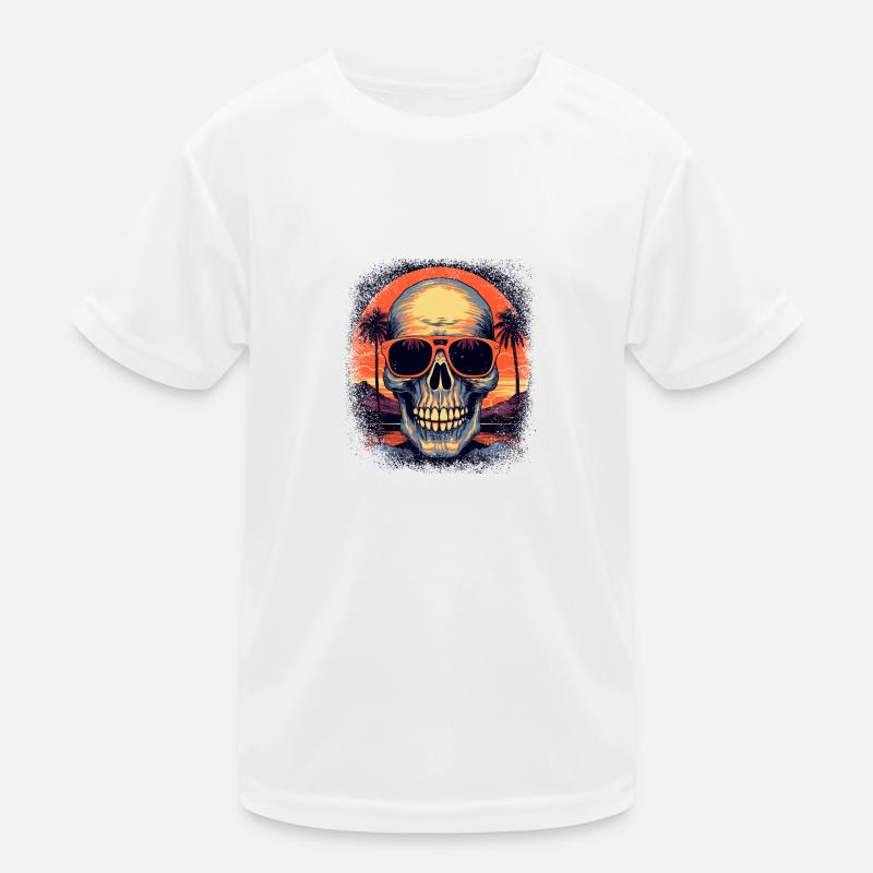 birthday present idea exoskeletal skeleton costume Kids Functional T-Shirt