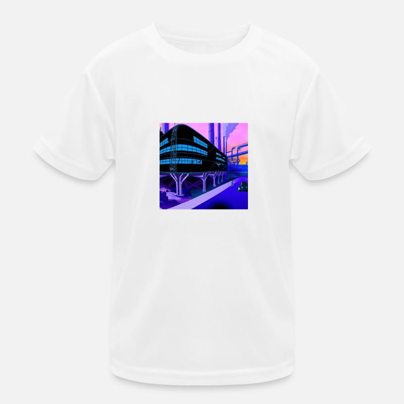 Wolfsburg-2 theme - Kids Functional T-Shirt - white