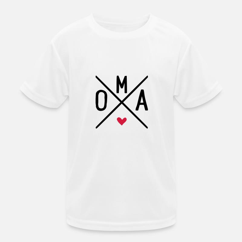 oma Kinder Funktions-T-Shirt