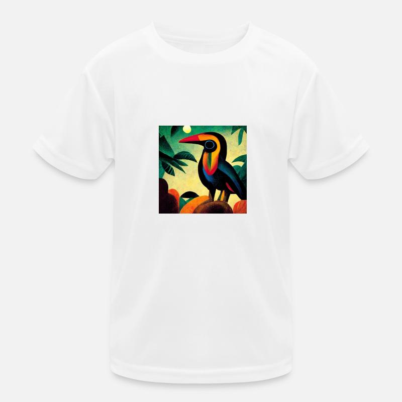 Toucan parrot Kids Functional T-Shirt