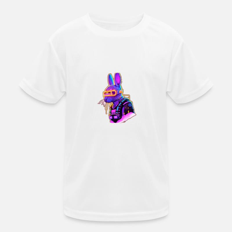 Cyber Rabbit Kinder Funktions-T-Shirt