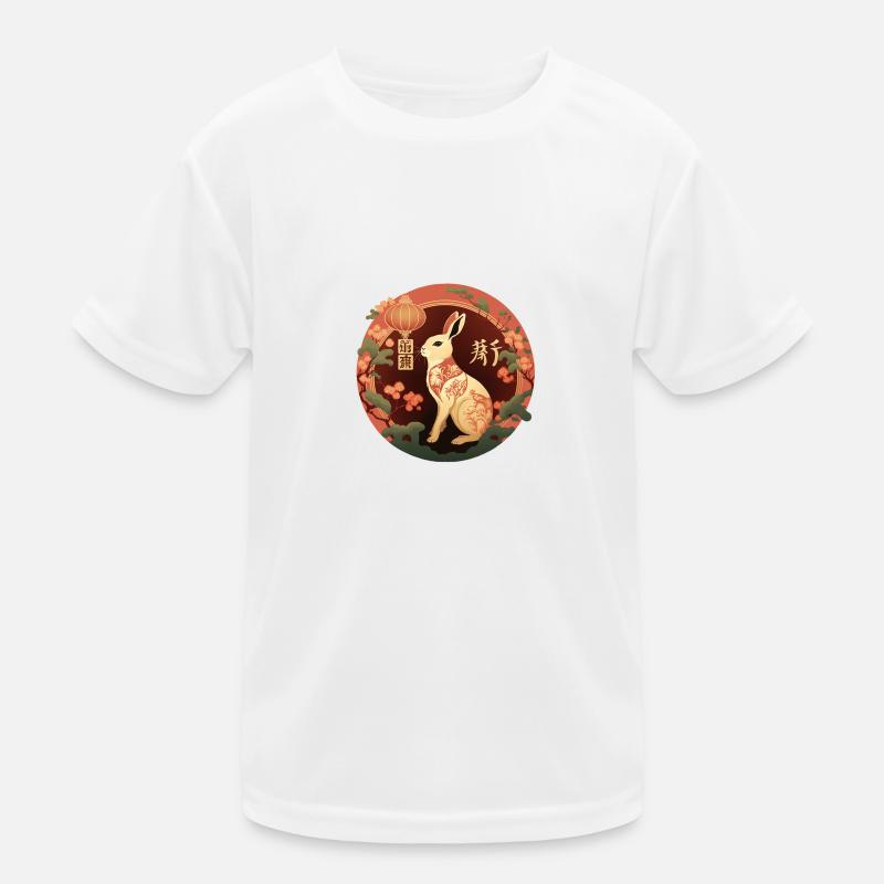 Lapin style asiatique T-shirt sport Enfant