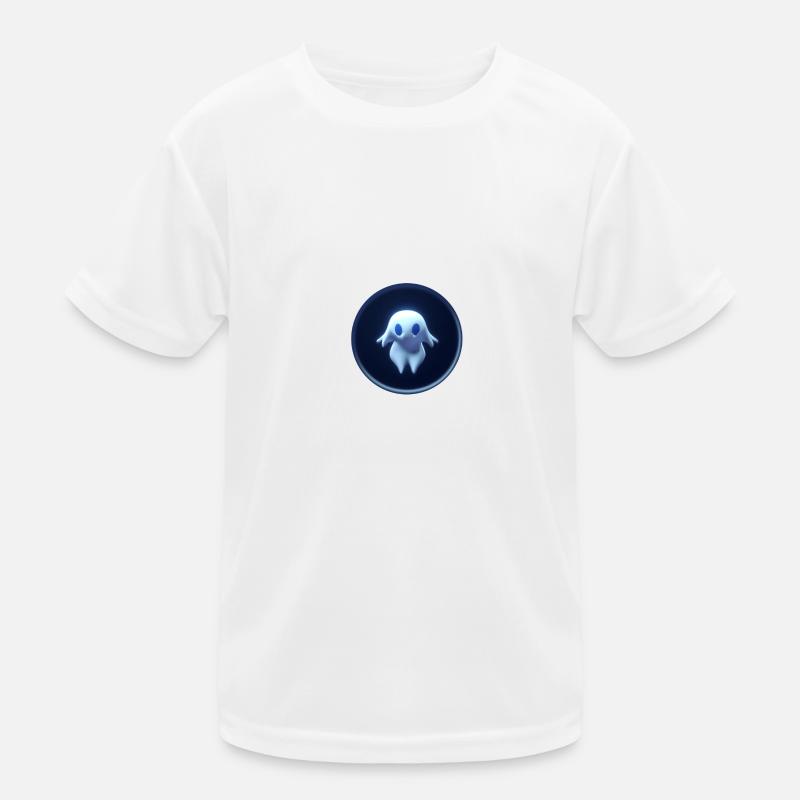 Ghost glow - Kids Functional T-Shirt - white