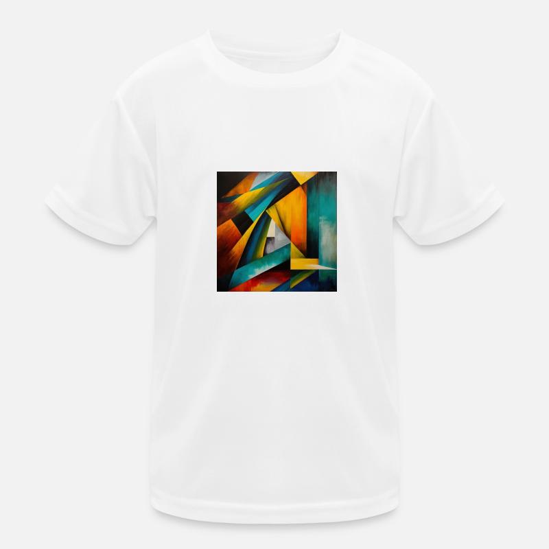 Abstrakt #1 Kinder Funktions-T-Shirt
