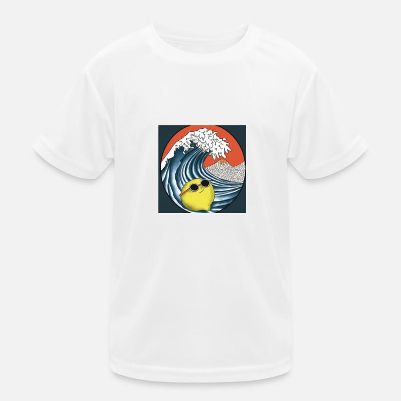 Lemon Wave Kids Functional T-Shirt