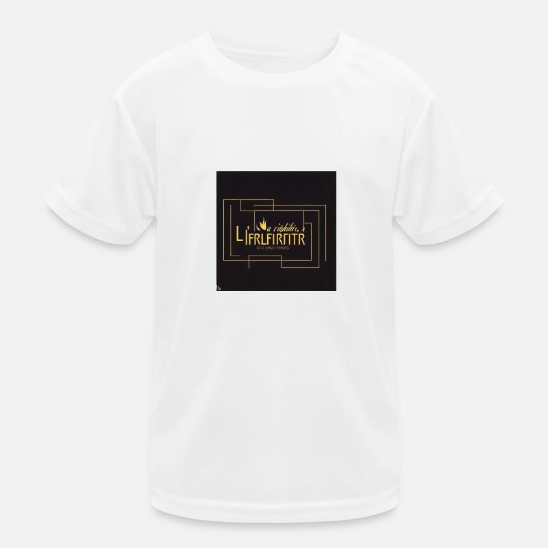 cleanes Design Kinder Funktions-T-Shirt