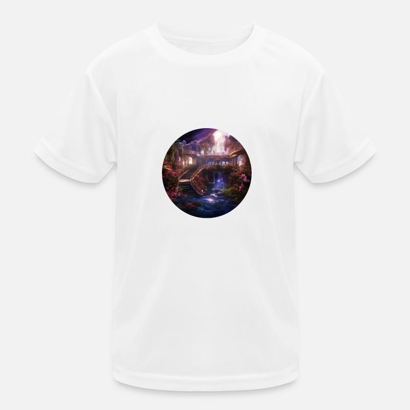 Enchanted Astral Starharbor Kids Functional T-Shirt