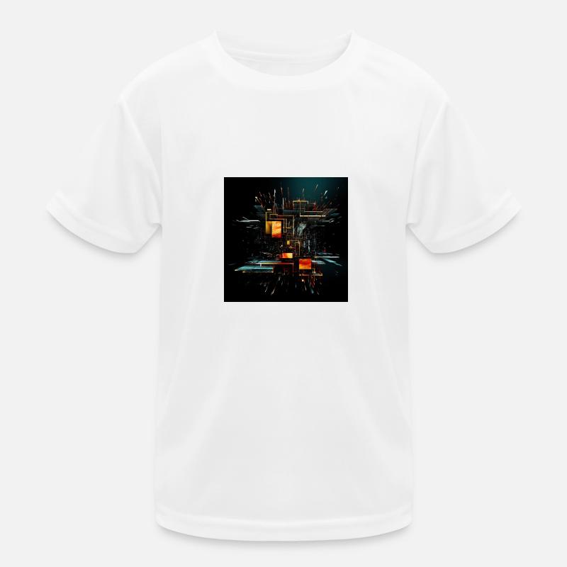Digital Creativity: Modern Technology Kids Functional T-Shirt
