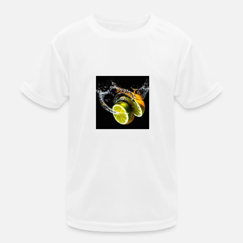 Citrus Splash Kids Functional T-Shirt