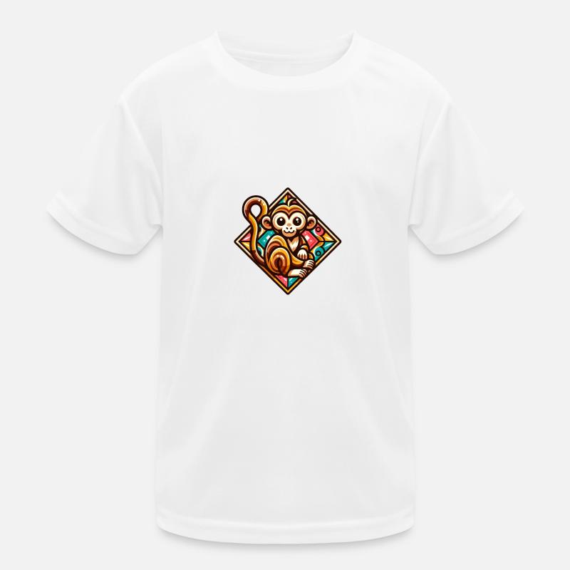 Monkey 'So-Cute' Kids Functional T-Shirt