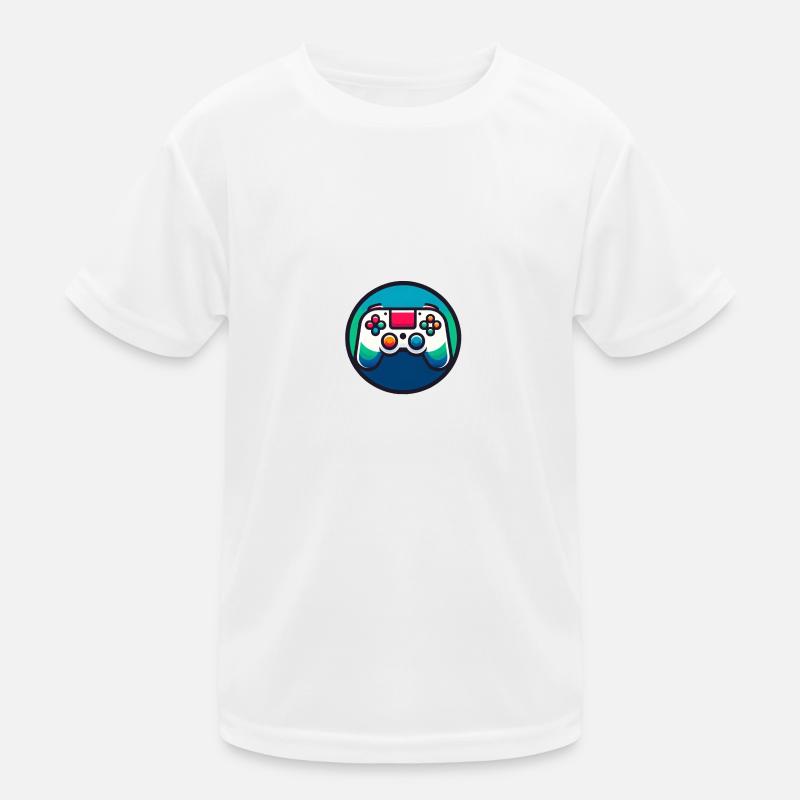 Game Controller - Kids Functional T-Shirt - white