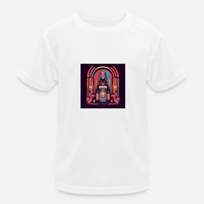 Vintage Jukebox Kinder Funktions-T-Shirt
