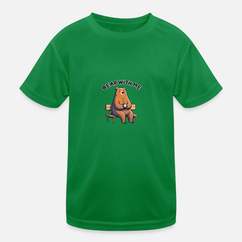 Bear With Me Kinder Funktions-T-Shirt