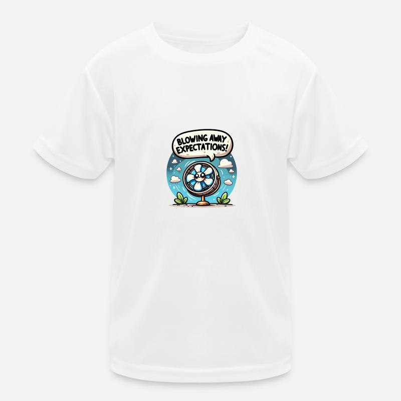 Blowing Expectations Kids Functional T-Shirt