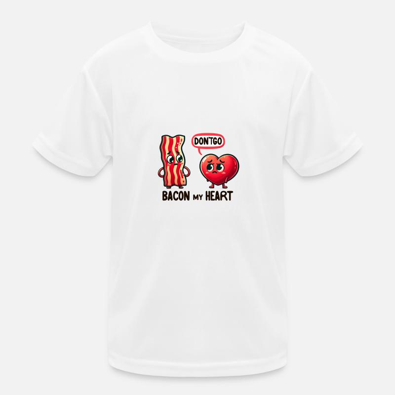 Bacon Mon Cœur T-shirt sport Enfant