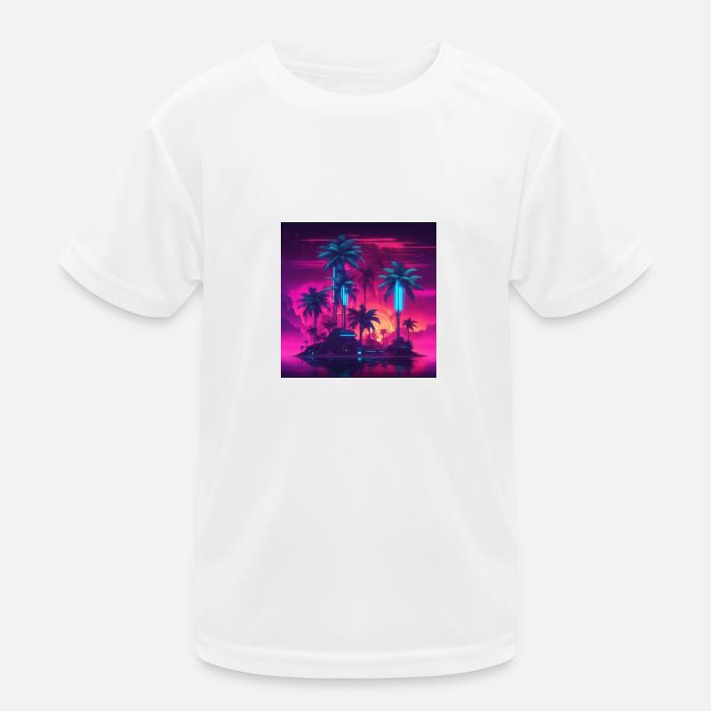 Insel Kinder Funktions-T-Shirt