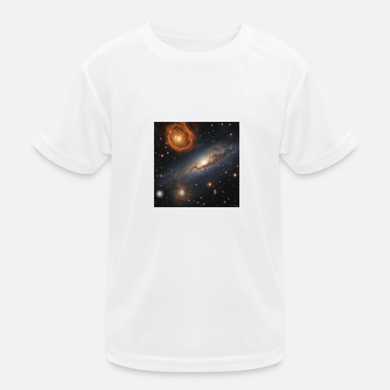 Galaxy Kinder Funktions-T-Shirt