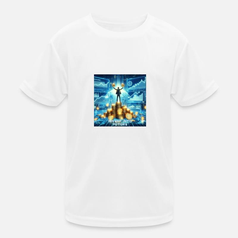 Bitcoin Krypto Kinder Funktions-T-Shirt