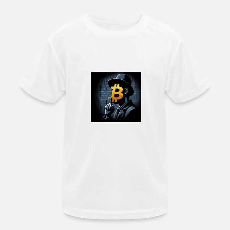 Bitcoin Kinder Funktions-T-Shirt