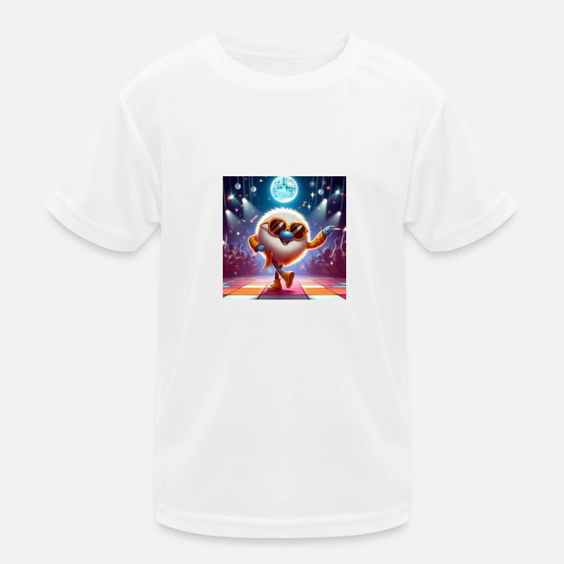 Pizza wuschle Kinder Funktions-T-Shirt