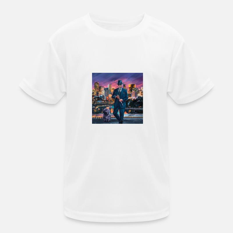 LA GANSTA Kinder Funktions-T-Shirt