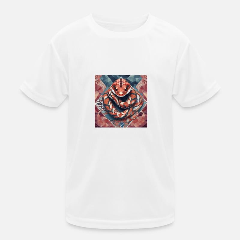 Snake Kids Functional T-Shirt
