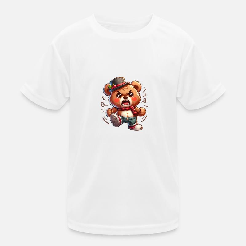 Angry Bear Kinder Funktions-T-Shirt
