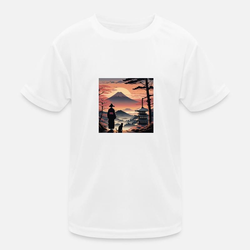 Japan Dreams Kids Functional T-Shirt