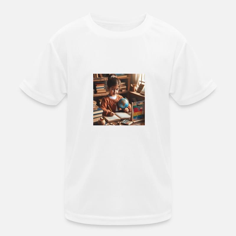 A screen-free present - Kids Functional T-Shirt - white