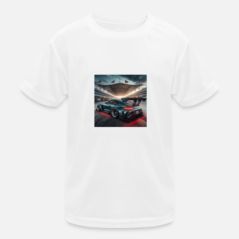 Car Kids Functional T-Shirt