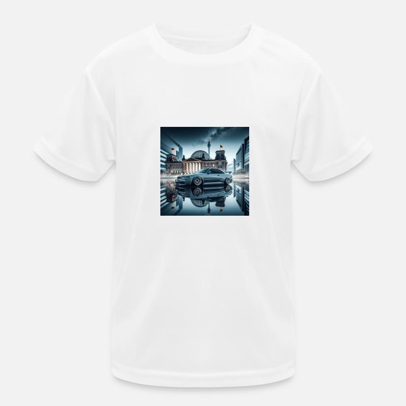 Auto Kinder Funktions-T-Shirt