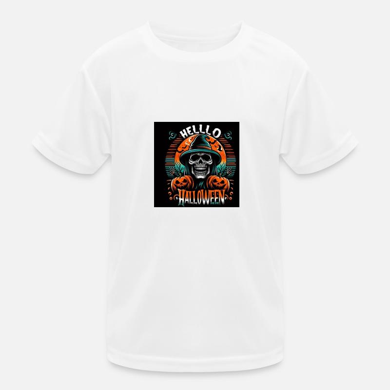 Hello Halloween Kinder Funktions-T-Shirt
