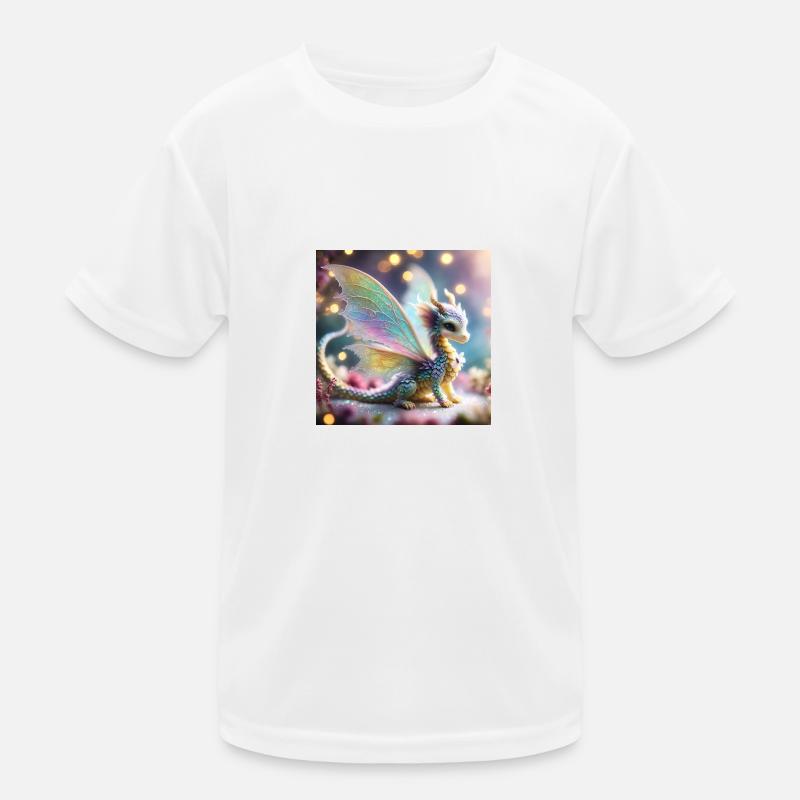 Faerie Dragon Kids Functional T-Shirt