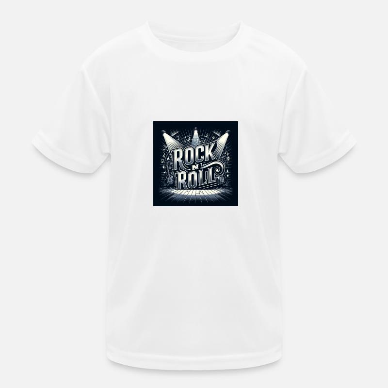 Rock'n'Roll Kinder Funktions-T-Shirt