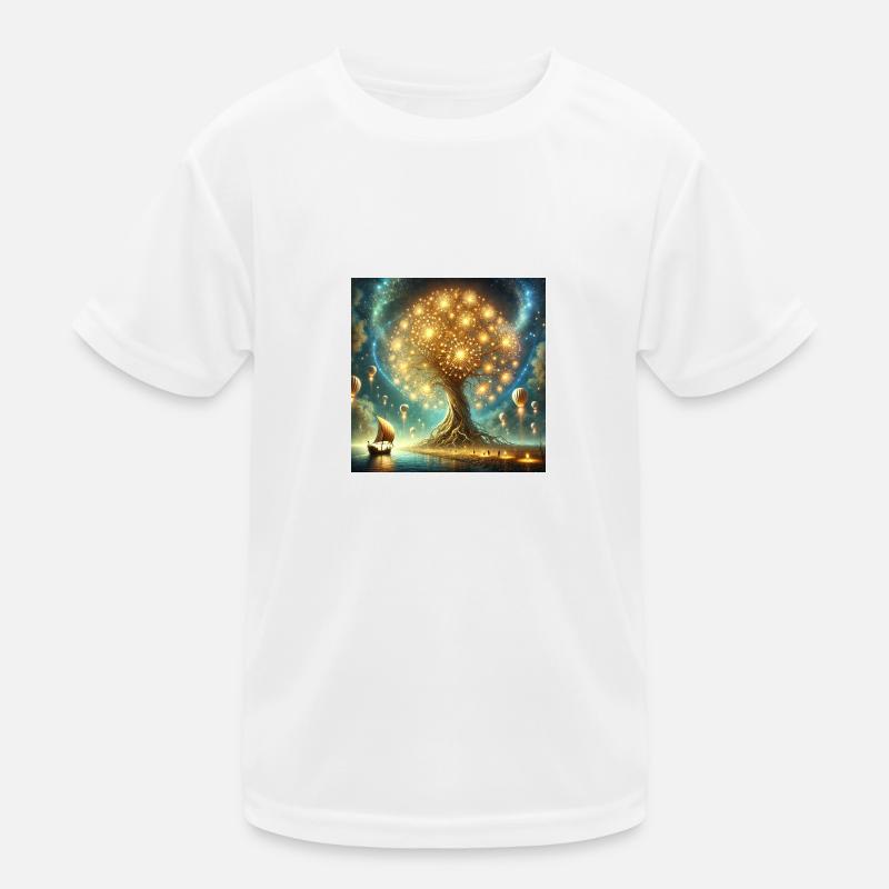 The shining tree Kids Functional T-Shirt