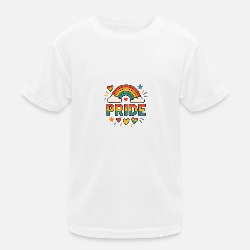 Pride Kinder Funktions-T-Shirt