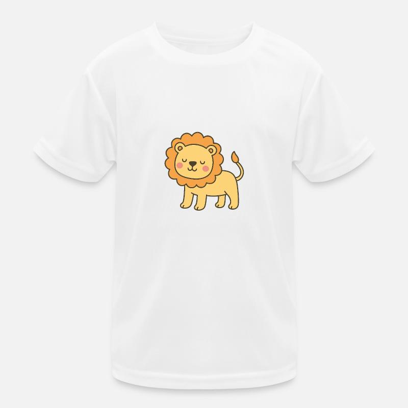Lion mignon T-shirt sport Enfant