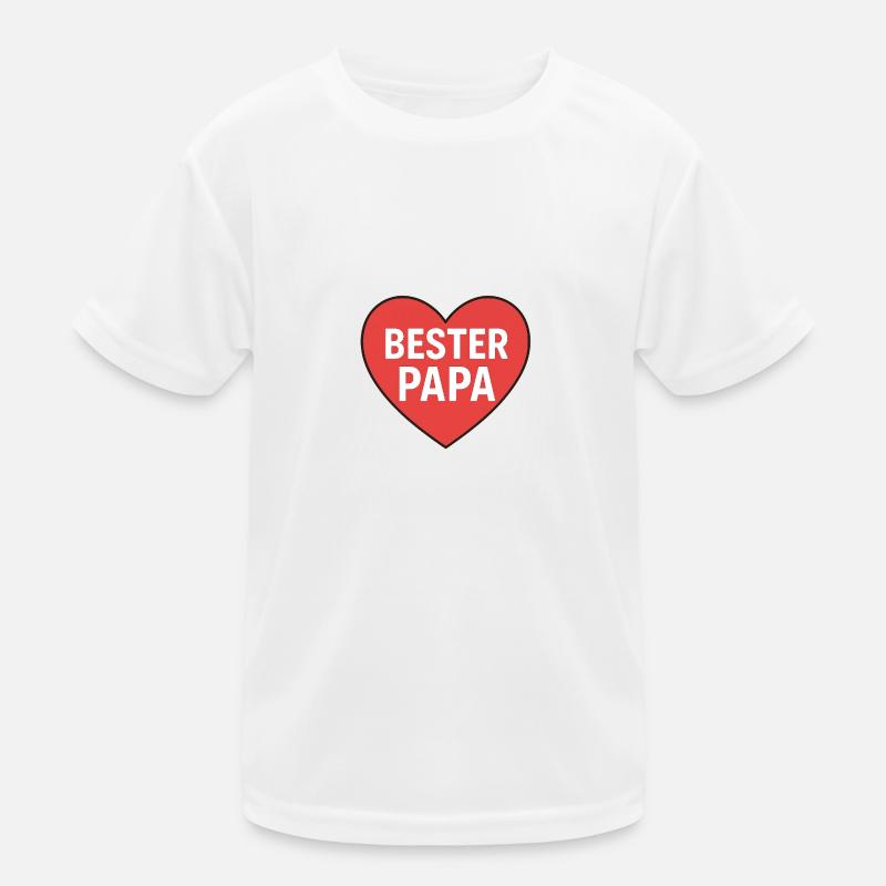 BESTER PAPA Kinder Funktions-T-Shirt
