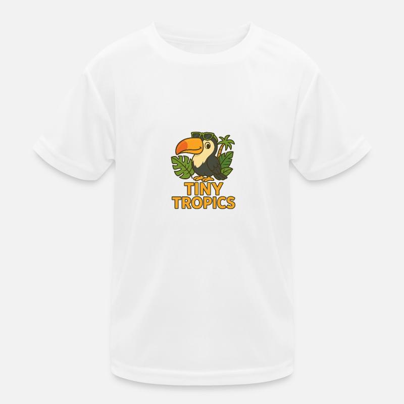 Tiny Tropics – Toucan Kids Functional T-Shirt