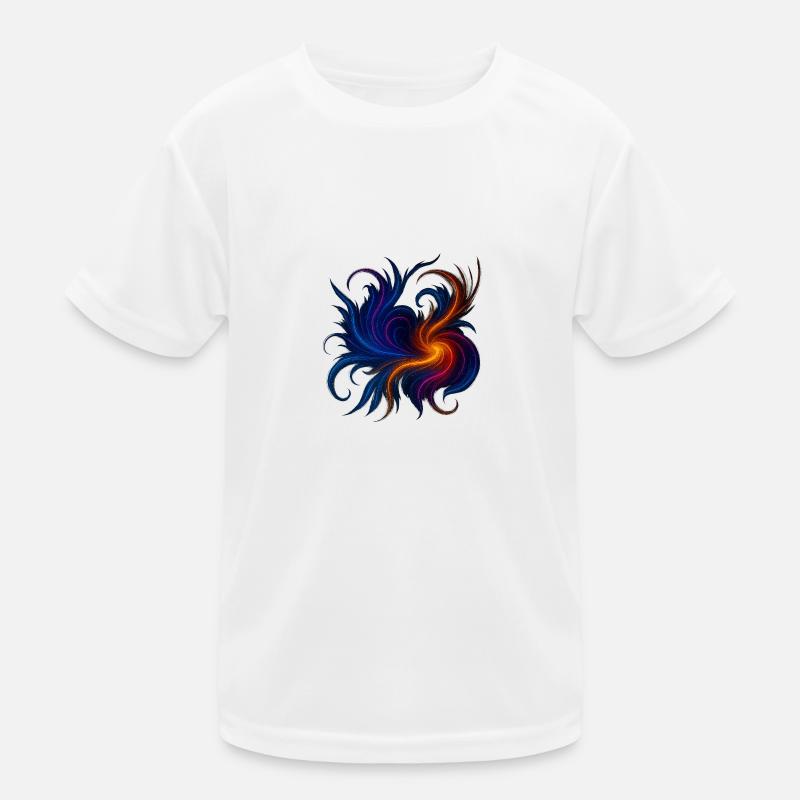 Cosmic Flow – eine Sammlung von lebendigen, galaktischen Kinder Funktions-T-Shirt