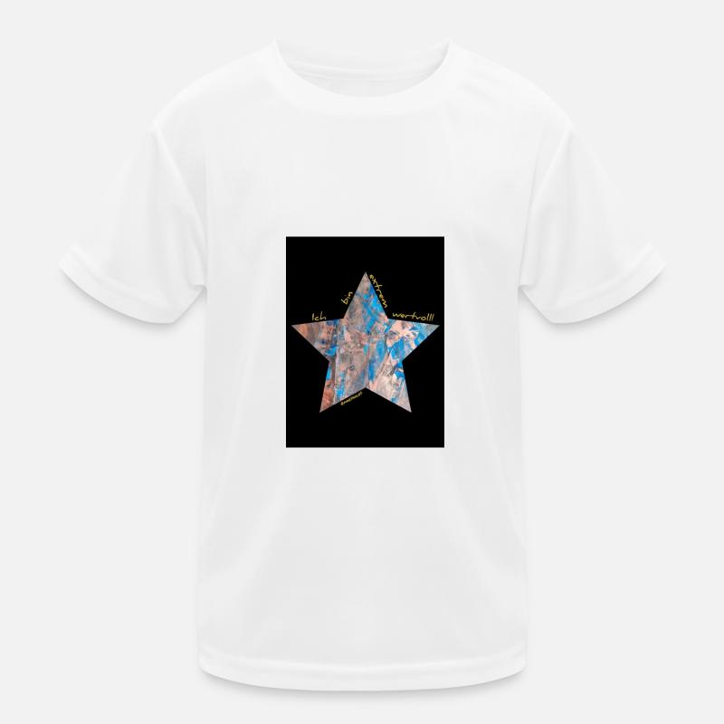 Ich bin extrem wertvoll! - Stern Kinder Funktions-T-Shirt