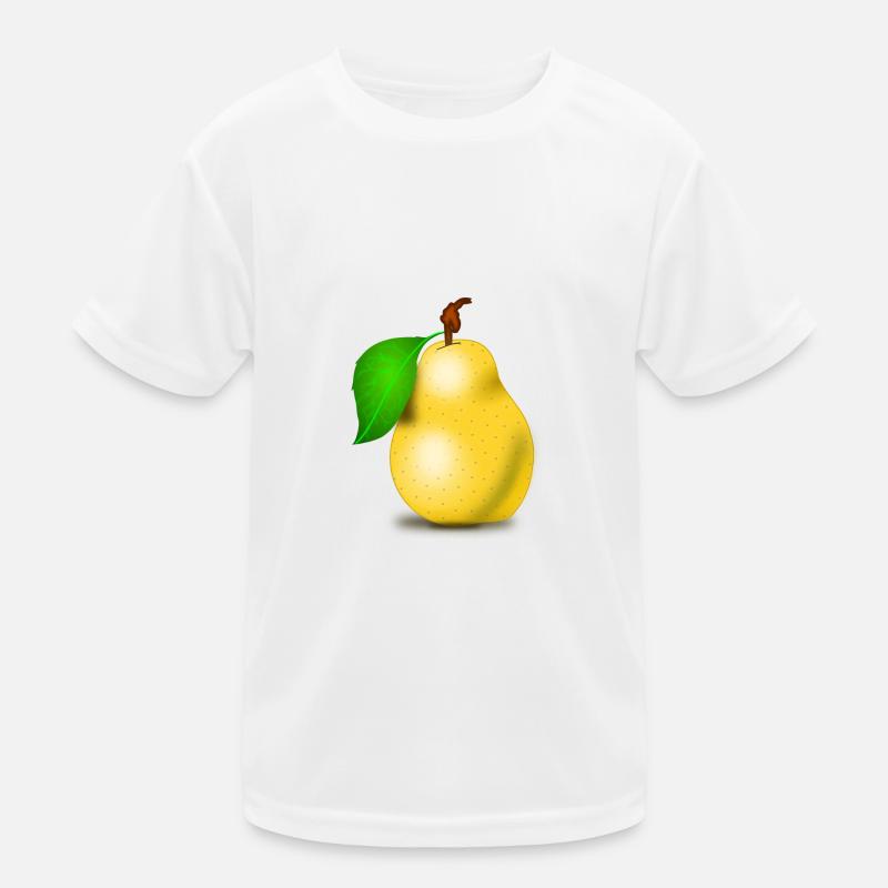 Birne Kinder Funktions-T-Shirt