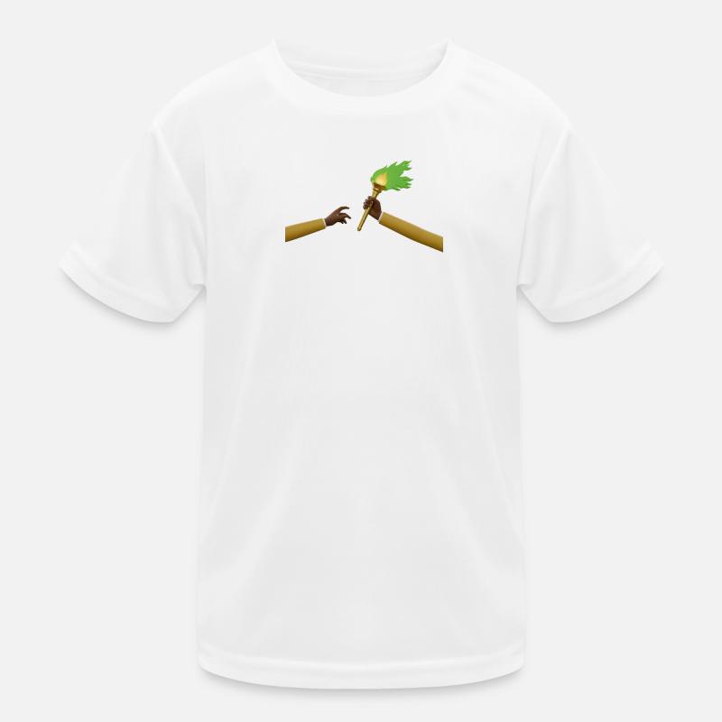 Congo - Passing of the Flame Zaire Kids Functional T-Shirt