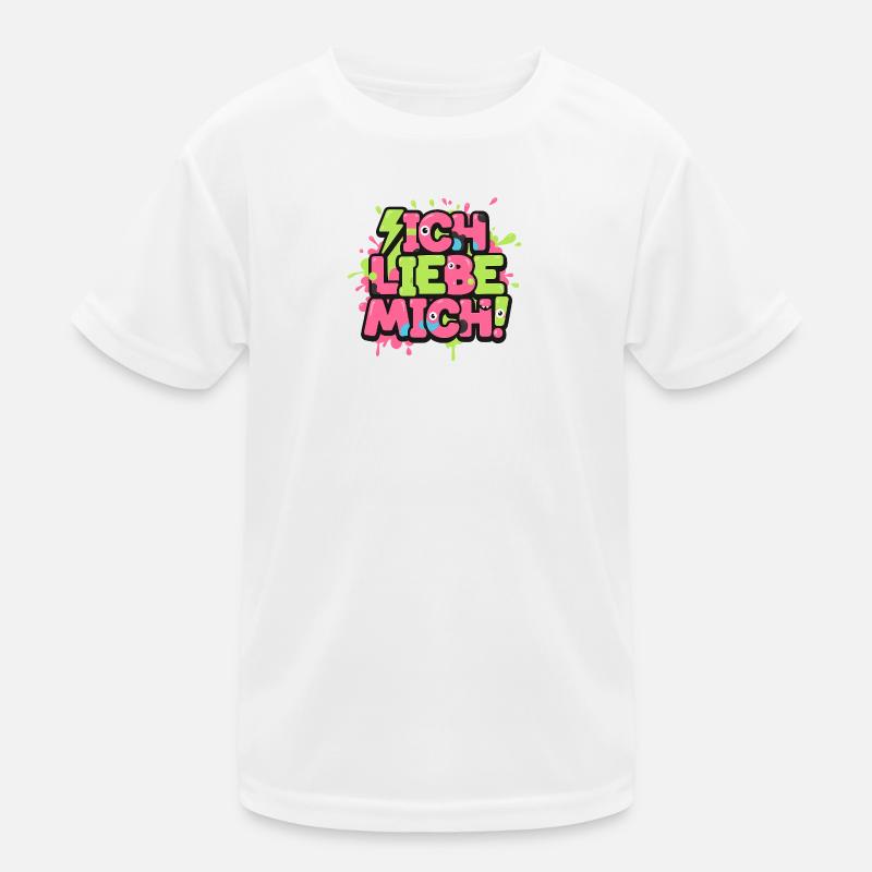 I Love Myself Graffiti Kids Functional T-Shirt