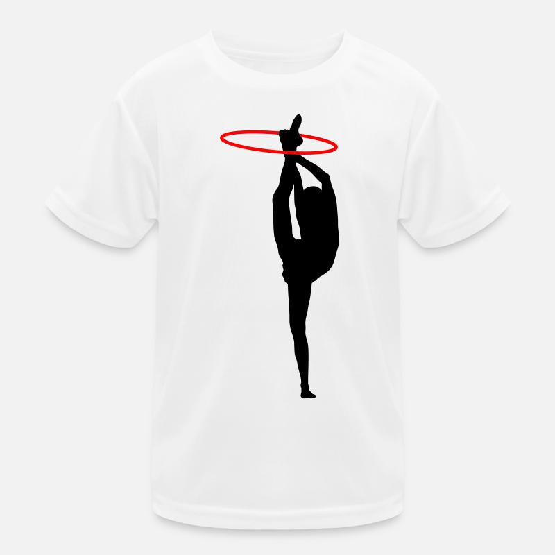 Gymnastik Kinder Funktions-T-Shirt