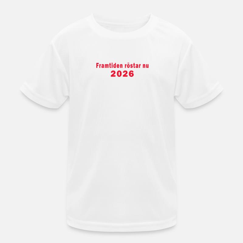 The future votes now Elections 2026 Kids Functional T-Shirt